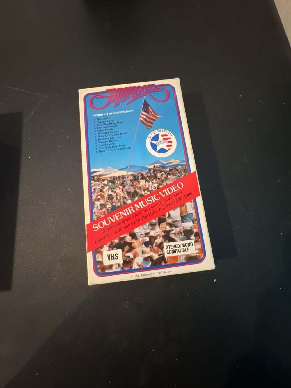 Jamboree In The Hills 1986 Souvenir Music Video VHS. Tested